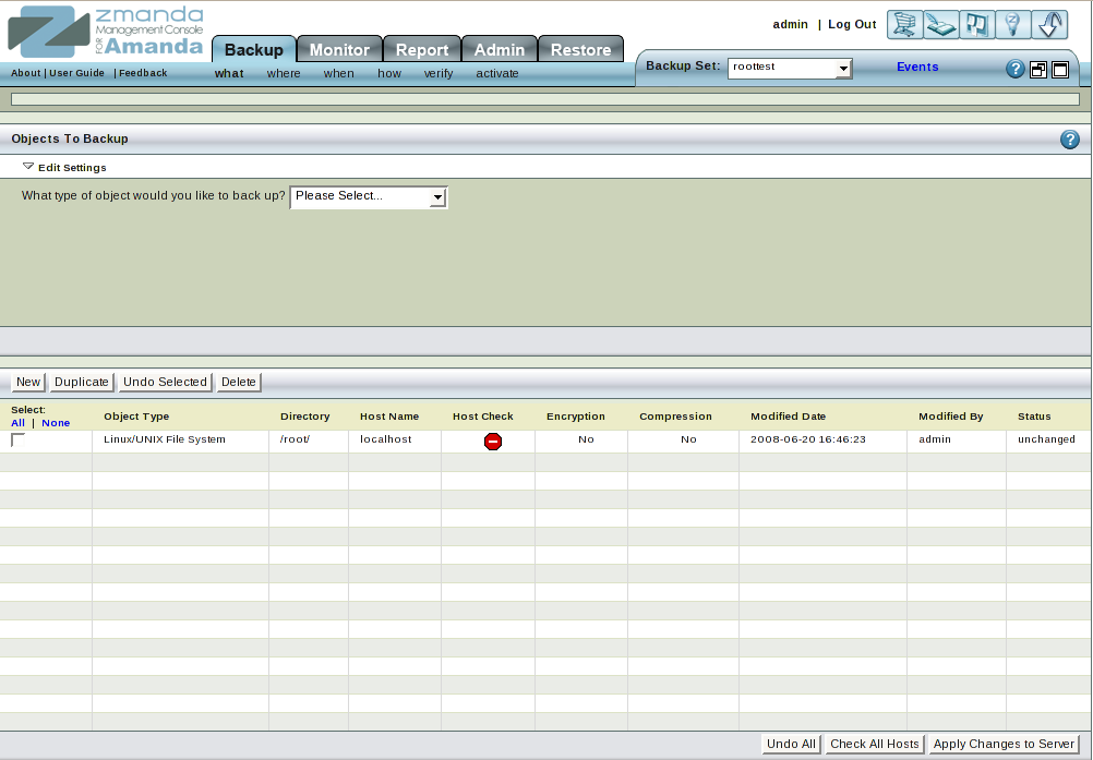 Backup What Overview