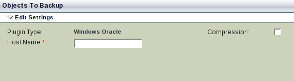 Windows Oracle Backup What Options