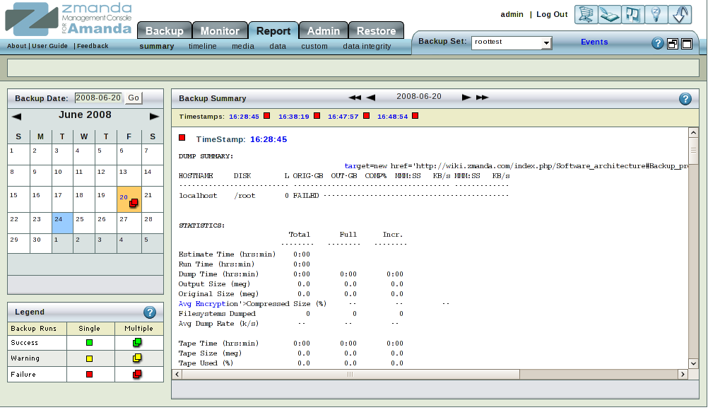 Report Page Overview