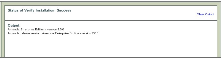 Fig.2 Success Verifying Installation