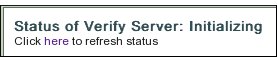 Fig. 3 Progress Verifying Server